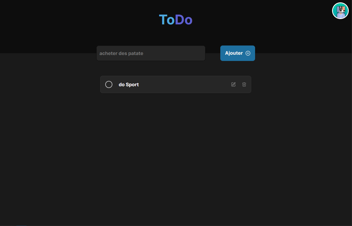 todo window